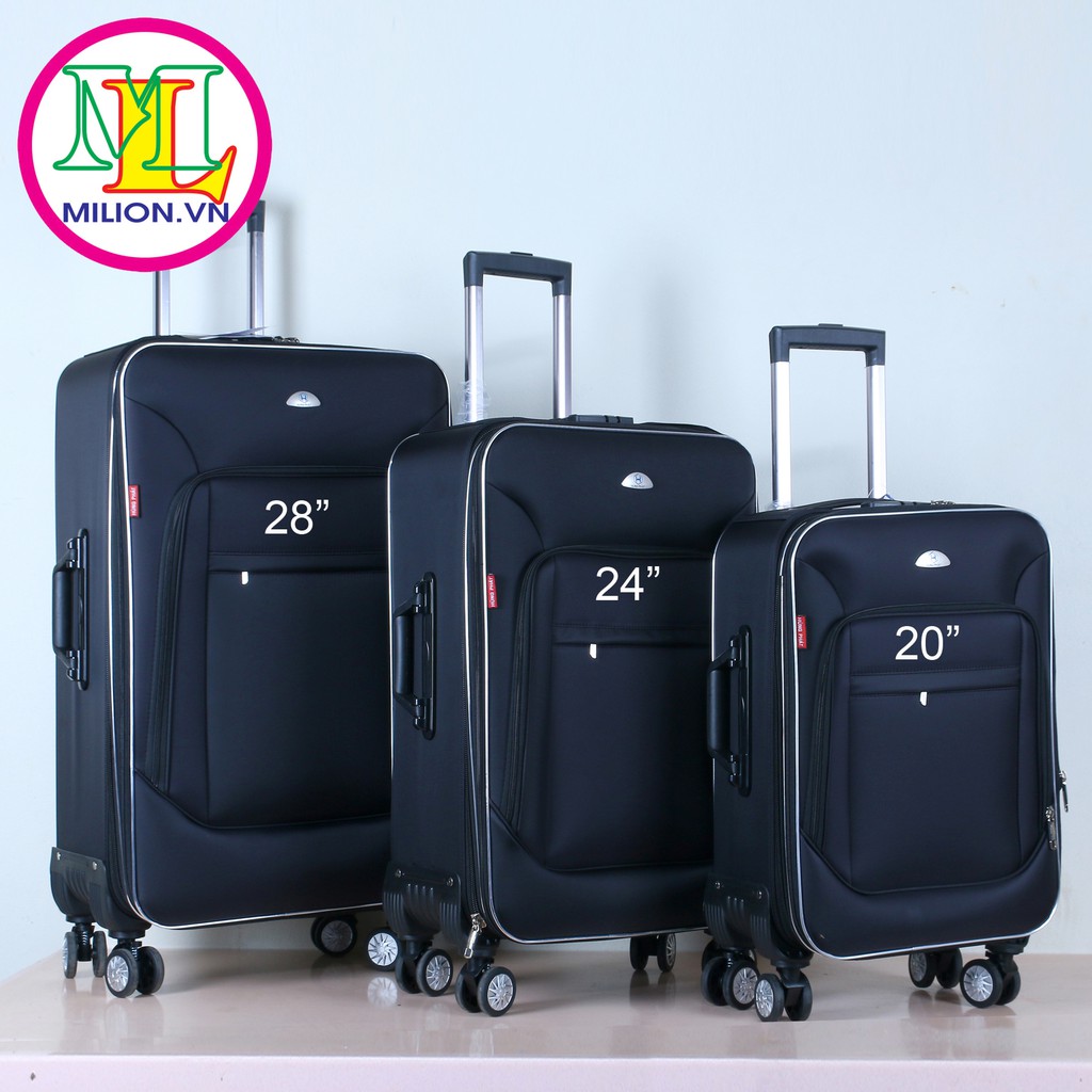 Vali kéo du lịch vải dù cao cấp chống thấm Hùng Phát VLX-022, sang trọng, lịch sự, phong cách. Bảo hành 12 tháng