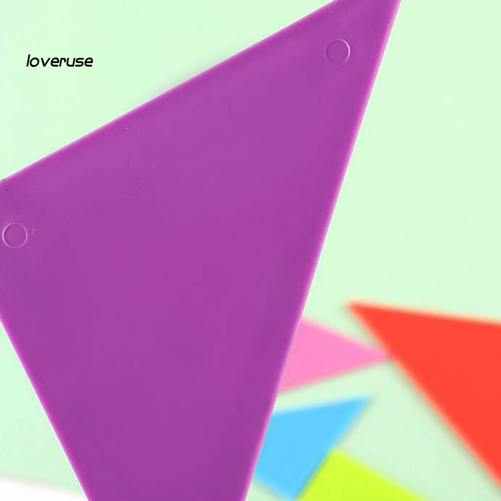 Bộ Đồ Chơi Ghép Hình Tangram Phát Triển Trí Thông Minh Cho Trẻ Mẫu Giáo