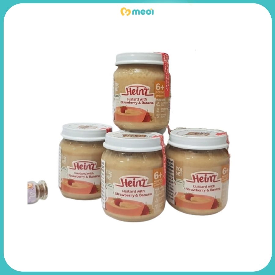 Heinz - Dinh Dưỡng Đóng Lọ Đủ Vị Cho Bé 6m+ (110g) - Váng Sữa Heinz Dinh Dưỡng Ăn Dặm