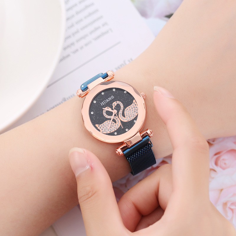 Women's Watch Women's Watch Fashion New Trend Korean Style Simple And Casual Elegant Student Magnet Watch