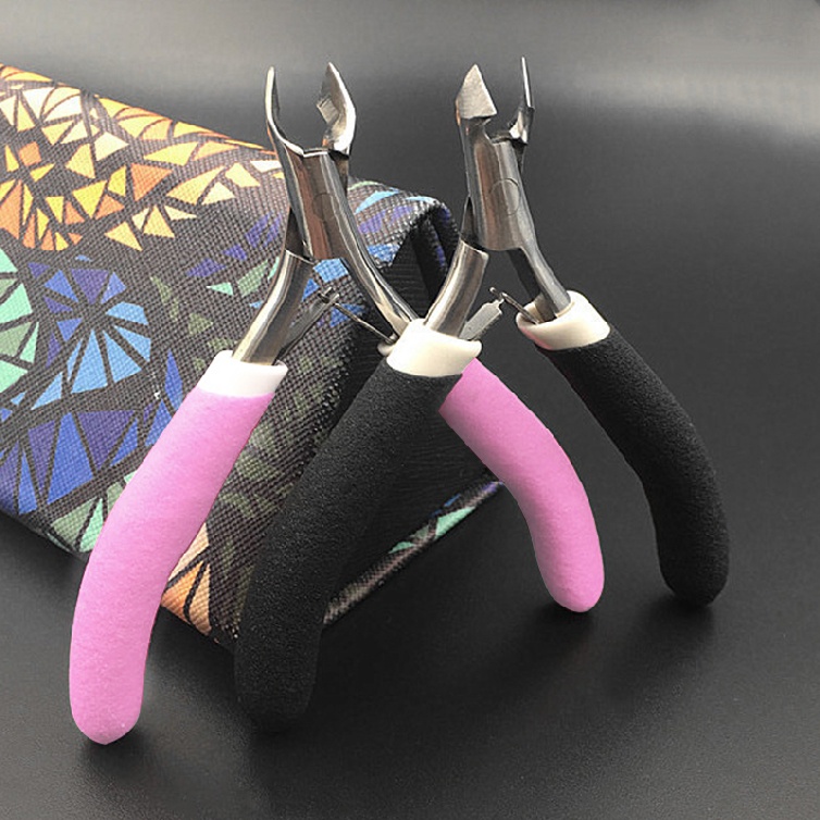 [Hàng mới về] Kềm cắt tỉa biểu bì làm móng nghệ thuật bằng thép không gỉ