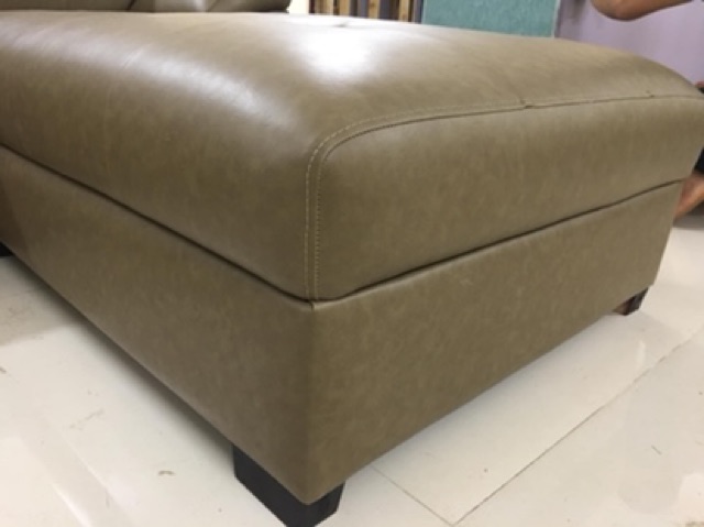 SOFA GÓC L ( tặng 2 đôn vuông , 4 gối ôm )