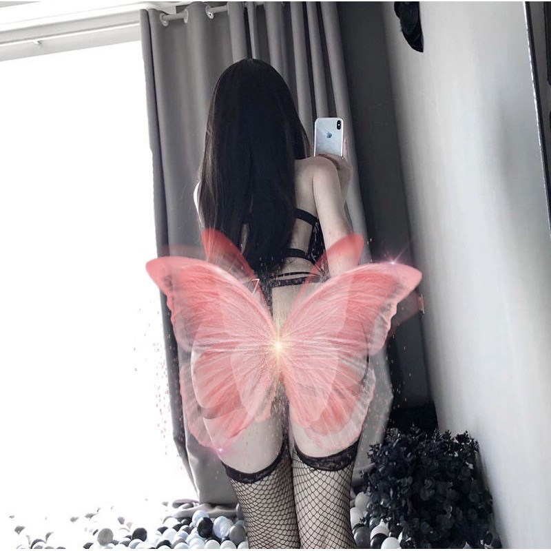 Cosplay sexy set da khoét thân sau kèm vòng cổ xích tay • LL2424 | BigBuy360 - bigbuy360.vn