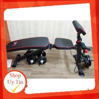[HÀNG CHẤT LƯƠNG]- Ghế tập Gym đa năng  KK022D tập kết hợp tạ tay New2020