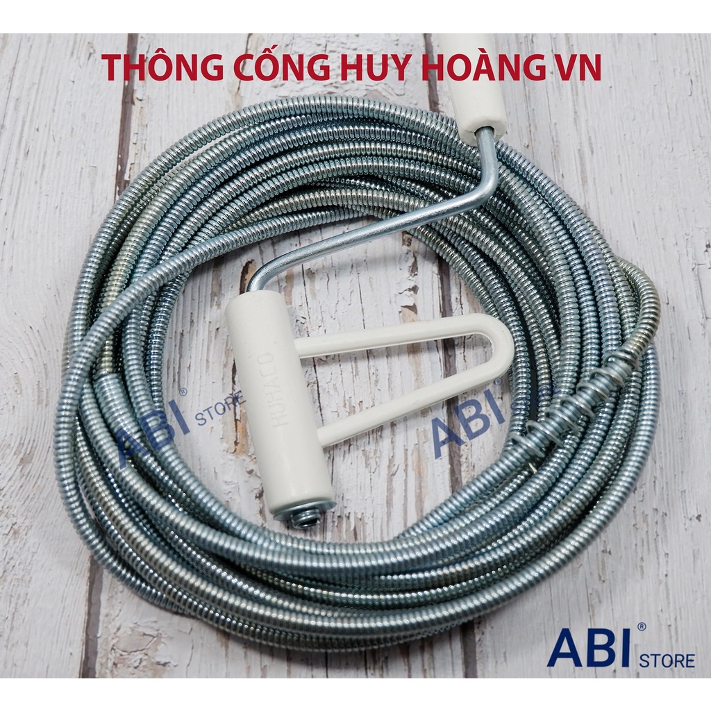 THÔNG CỐNG 10M HUY HOÀNG VIỆT NAM, DÂY THÔNG TẮC VỆ SINH ỐNG NƯỚC, BỒN CẦU GIÁ RẺ