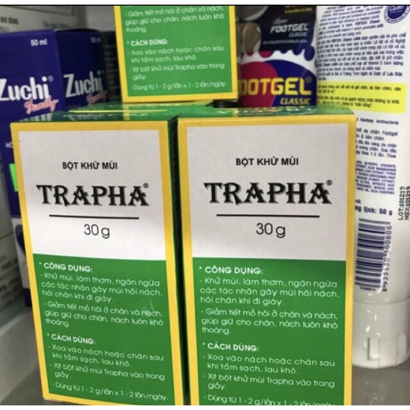 BỘT KHỬ MÙI TRAPHA