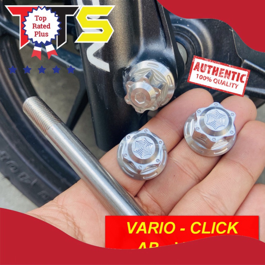 [HCM XẢ KHO MÙA DỊCH] CỐT TÁN SALAYA BÁNH TRƯỚC SAU SỬ DỤNG CHO VARIO, CLICK THÁI ( FULL INOX 304 )