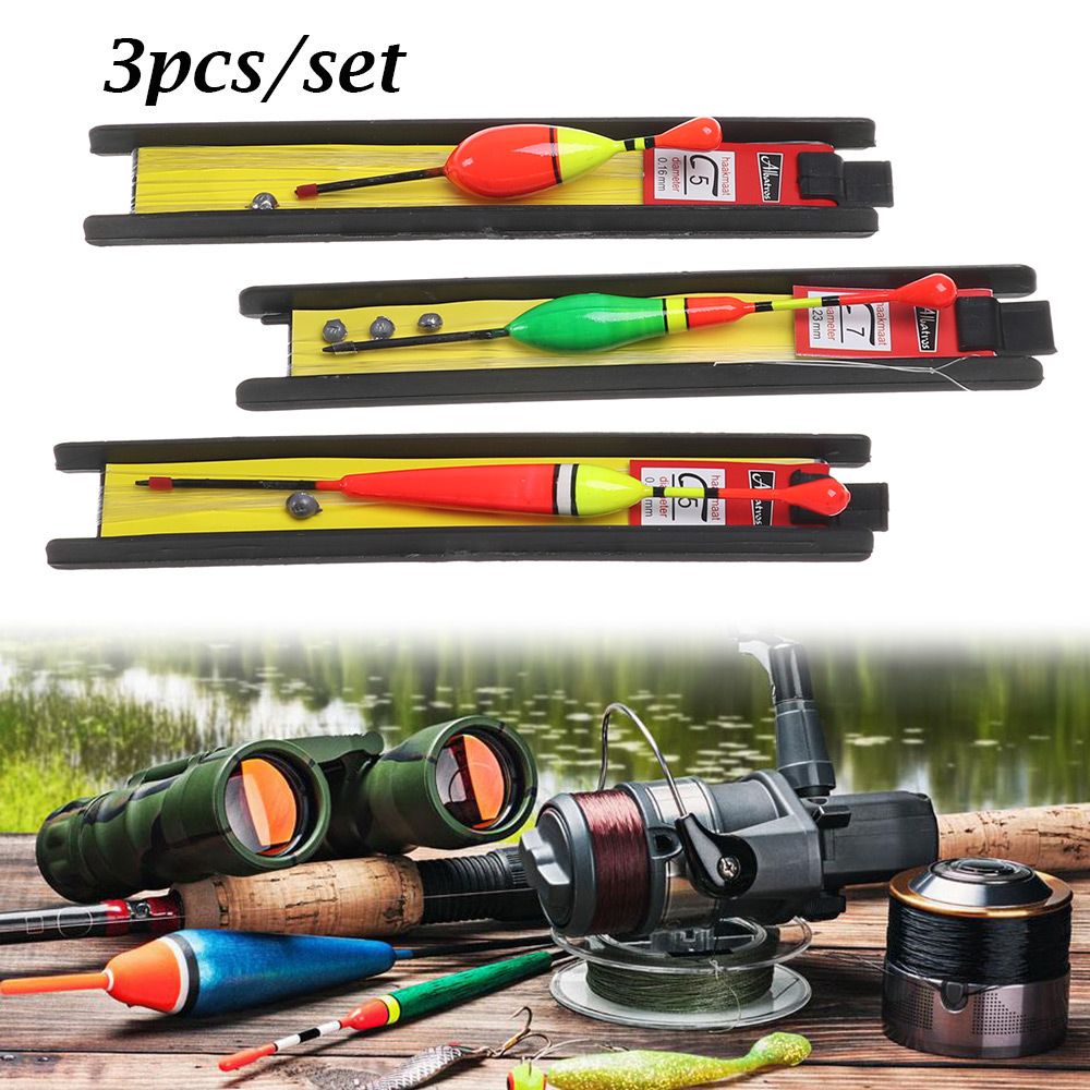 3 Phao nổi câu cá nhiều kích cỡ thời trang