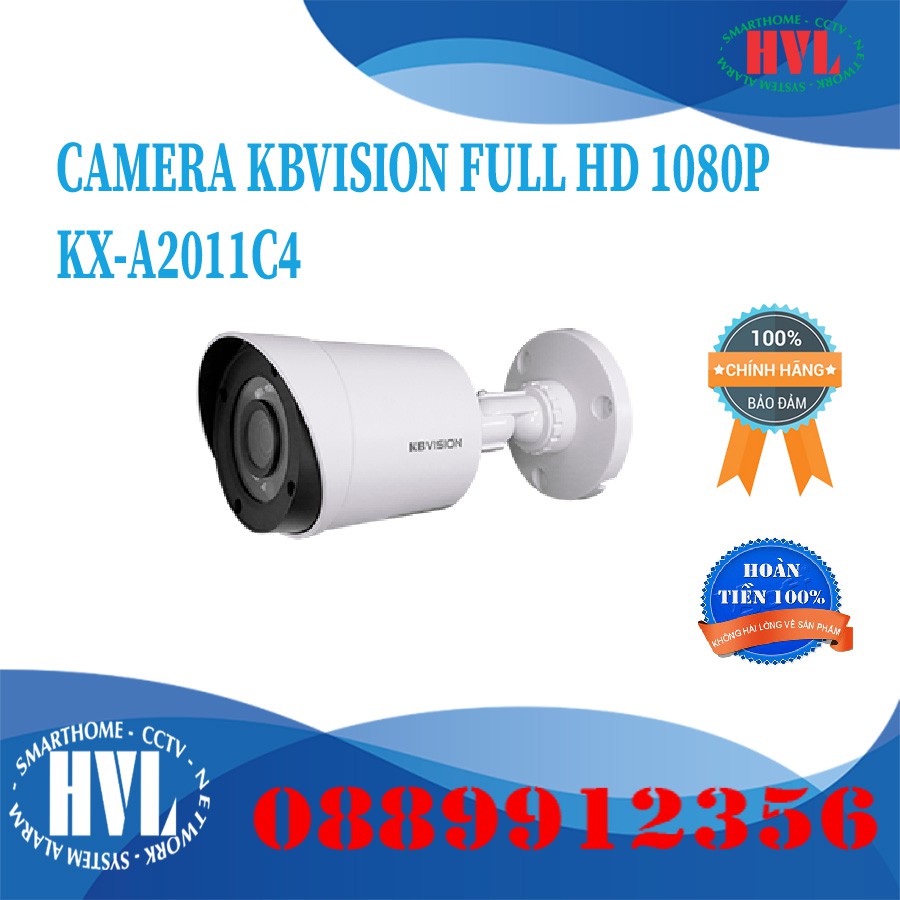 Camera KBVISION full HD 1080P KX-A2011C4