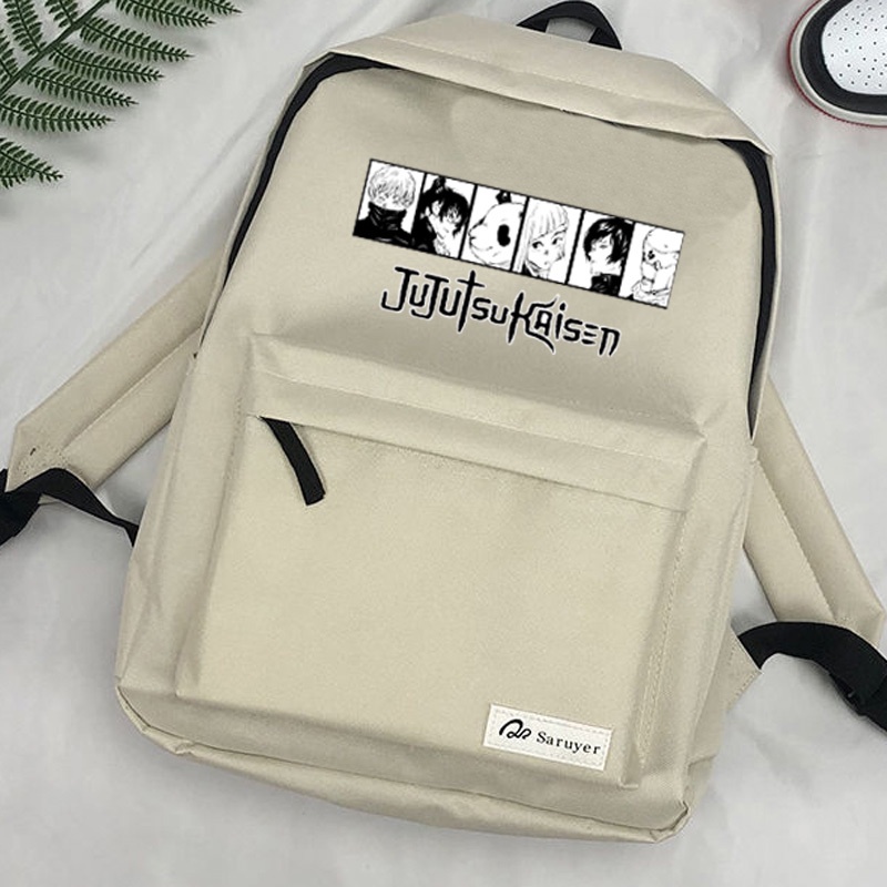 Jujutsu Kaisen Satoru Gojo Itadori bolsas Balo Đi Học / Du Lịch Đựng laptop Tiện Dụng