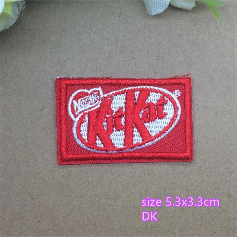 Nhãn Dán Trang Trí Quần Áo Thêu Hình Thức Ăn Nhanh Độc Đáo diy