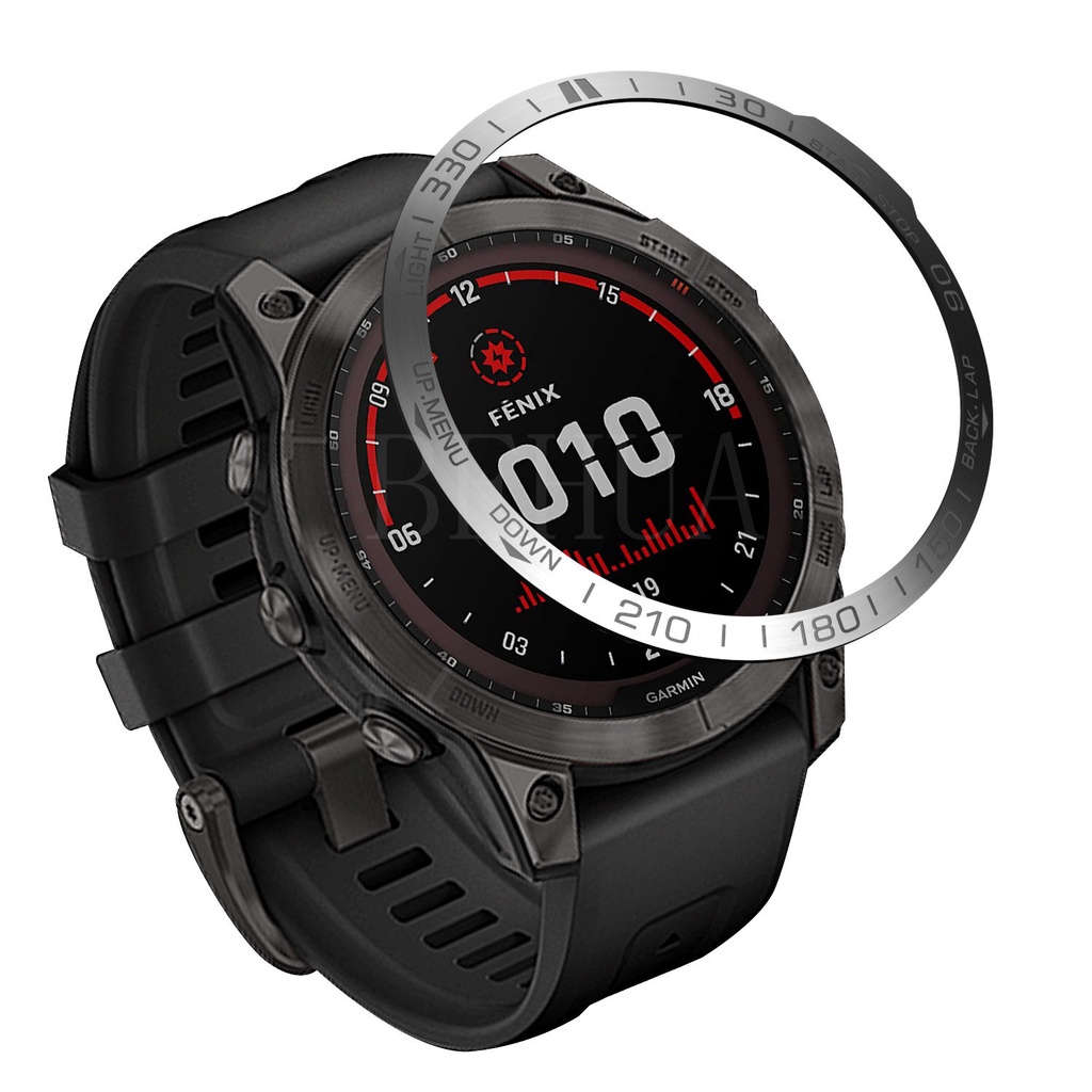 Ốp Viền Kim Loại Bảo Vệ Mặt Đồng Hồ Thông Minh Garmin Fenix 7X 7S