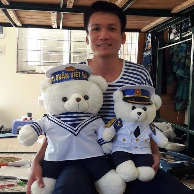 Gấu Bông Bộ Đội Công An