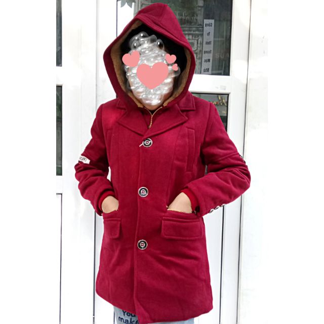 Áo khoác dạ trẻ em 🎋 🎋 🎋 🎋. Chất liệu bằng vải dạ, lót trong trần trám ☃️☃️, size từ 9y _15 y. Kiểu dáng sang trọng