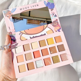 [MUGE LEEN] Bảng mắt 18 ô Muge Leen Vịt