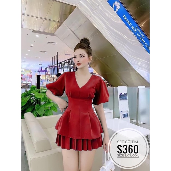 BIGSIZE Set cổ tim S360