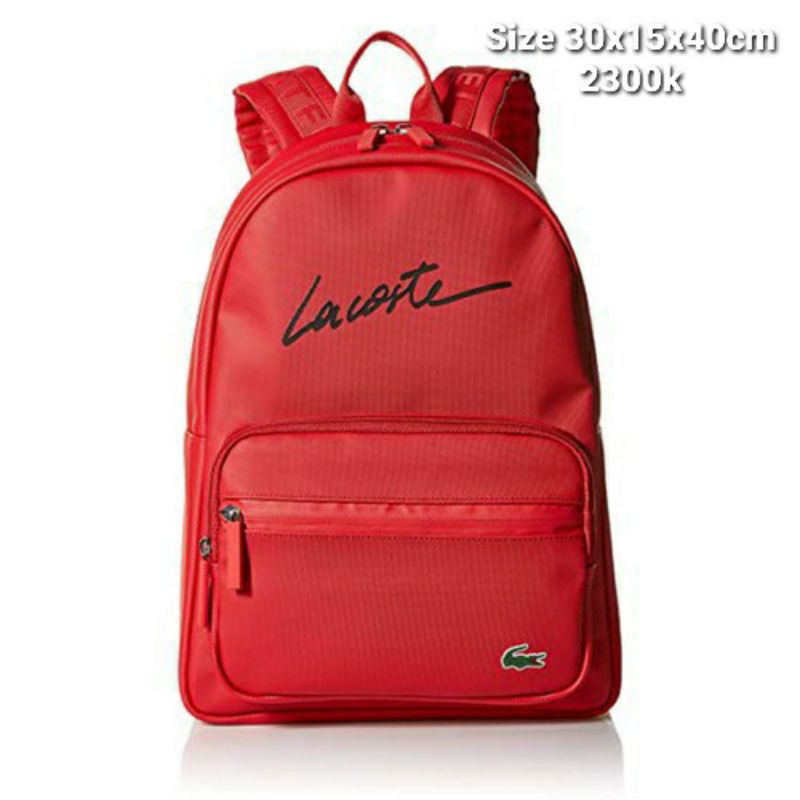 🎒Balo Lacoste Unisex-Adult Backpack