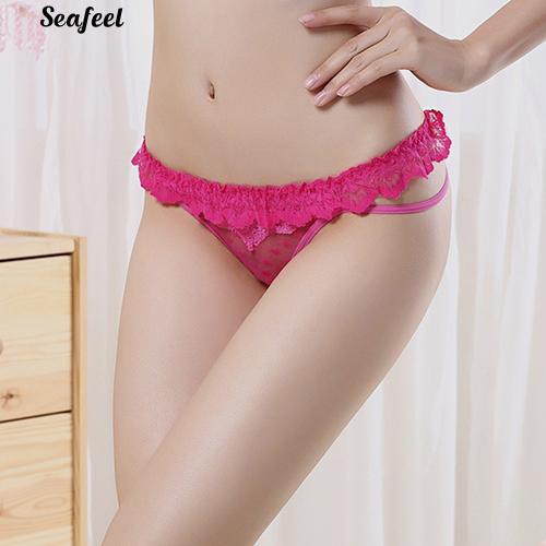 quần lót nữ lọt khe trong suốt hình trái tim