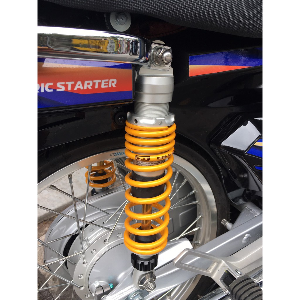 Phuộc Ohlins Giảm sóc Ohlins 1:1 lắp cho SIRIUS JUPITER WAVE Dream Future BALDE AXELO ELEGANT và CUB đời mới