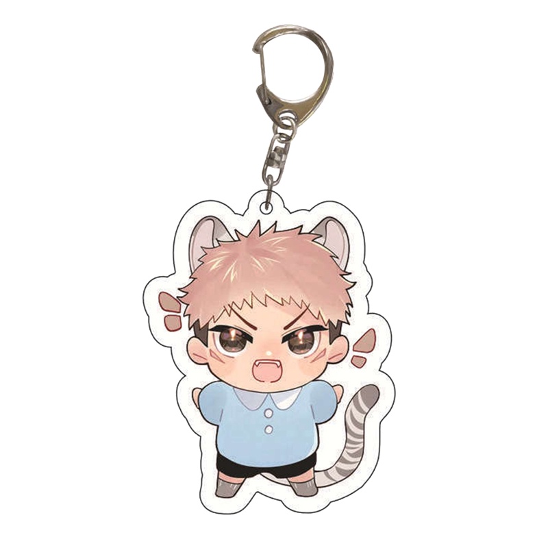 Móc Khóa Nhựa Acrylic Dễ Thương Hình Nhân Vật Anime Yuji Itadori Gojo Satoru