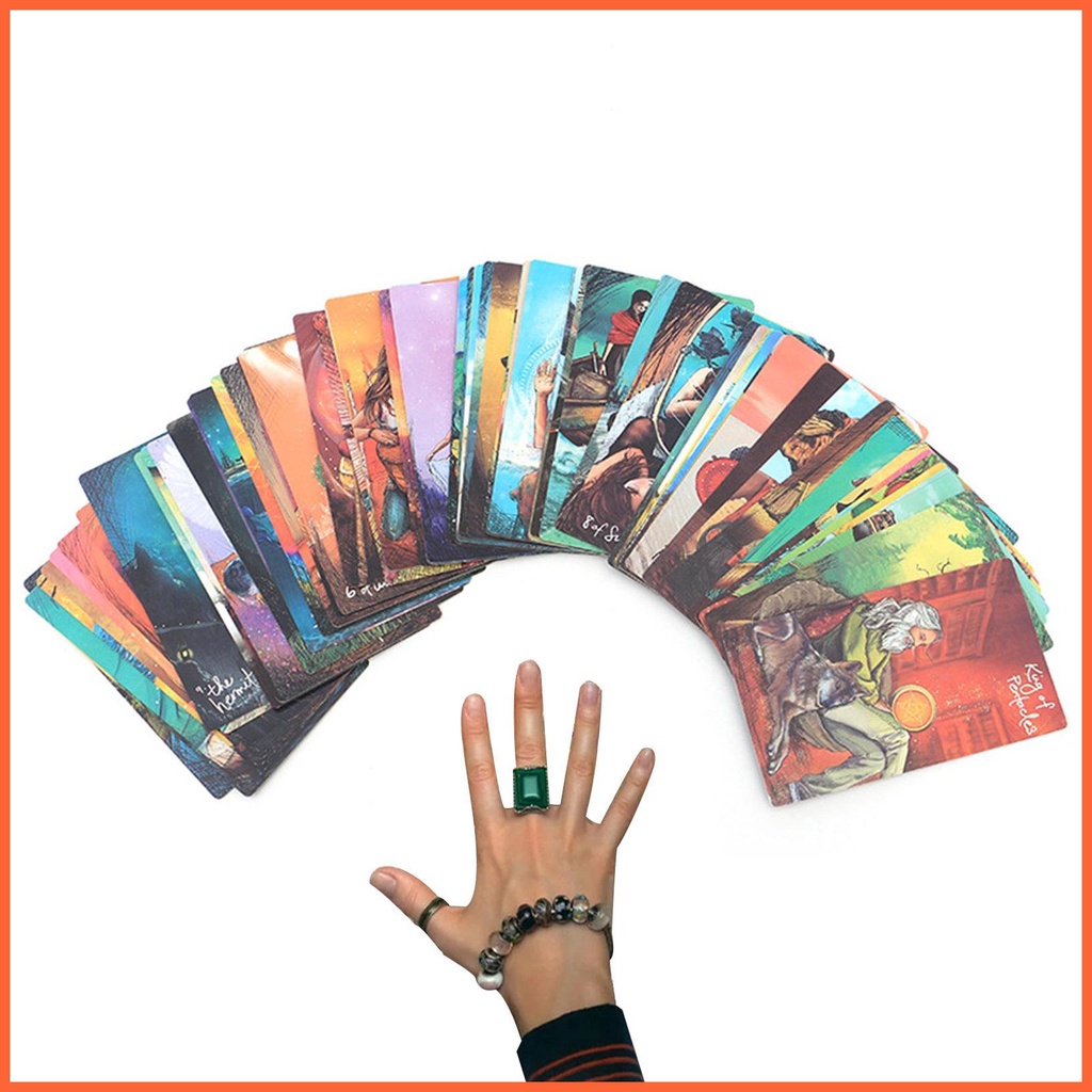 Bộ Bài Tarot 78 Lá Tiếng Anh Sáng Tạo