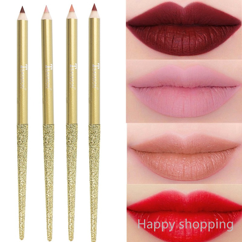 Mờ / Matte (Hàng Mới Về) Bút Kẻ Viền Môi Lâu Trôi Không Thấm Nước Nhiều Màu Sắc | BigBuy360 - bigbuy360.vn