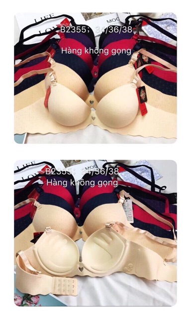 Áo lót nữ không gọng siêu đẩy, áo lót nữ đẹp mã 2355