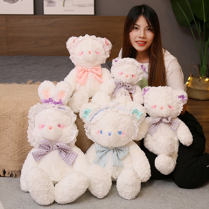 ✨Hàng Có Sẵn Trong 24✨Giờ  Gối Ôm Búp Bê Nhồi Bông Lolita Gấu Quái Vật Nhỏ Dễ Thương Cho Trẻ Em