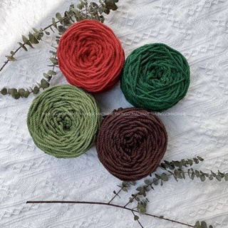 Dây thừng macrame màu NÂU ĐẬM 3mm