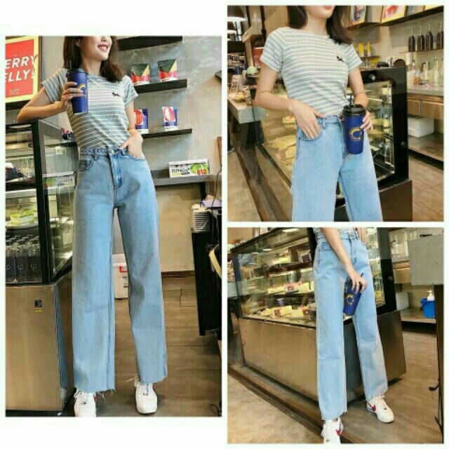 QUẦN CULOTTES JEANS TUA LAI