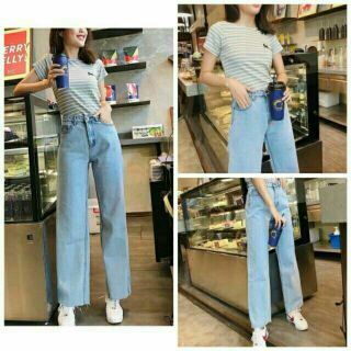 QUẦN CULOTTES JEANS TUA LAI