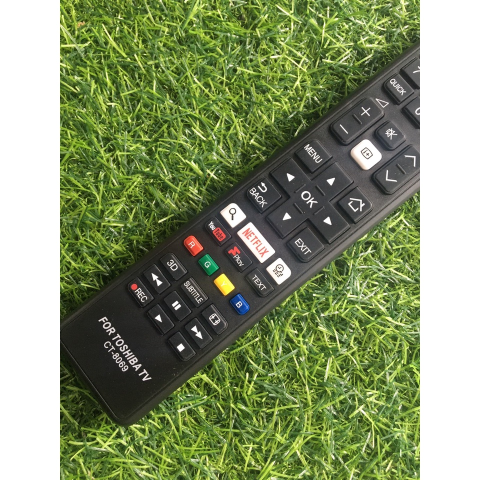 Remote Điều khiển tivi Toshiba CT-8069 ,Remote tivi toshiba CT 8069 Smart mạng internet