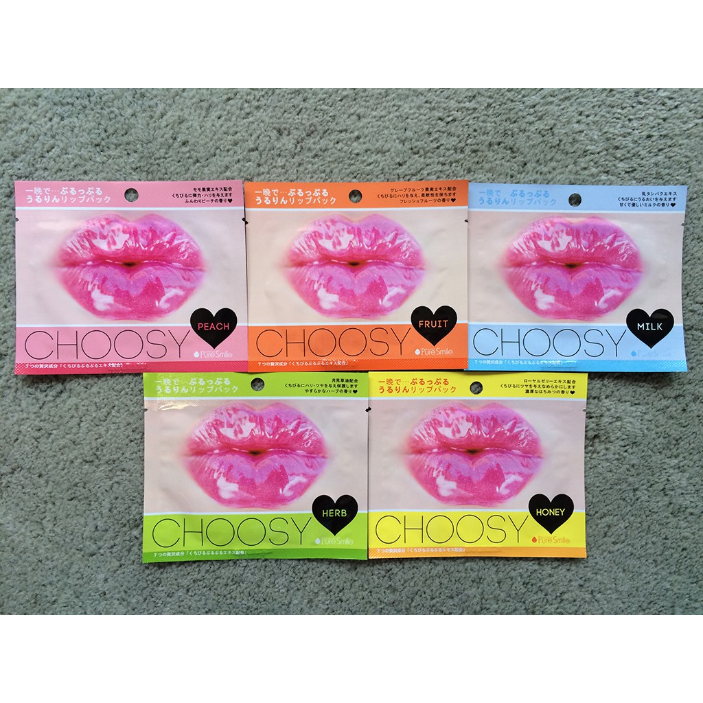 MẶT NẠ CHOOSY LIP MASK - HỒNG MÔI VÀ HỒNG NHŨ HOA