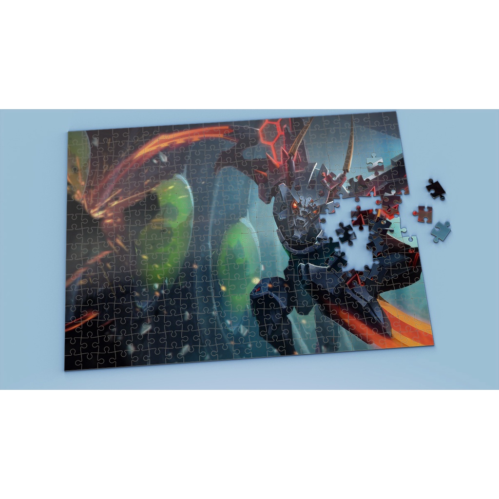 Tranh ghép hình A4, A5 League of Legends, xếp hình KHA ZIX - Mẫu 1