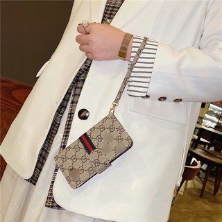 Bao da điện thoại 2 mặt l.v, gc kèm 1 dây đeo tay có ngăn đựng thẻ dành cho 6/7/8/6p/7p/8p/x/xs/xr/xsmax/11/11promax