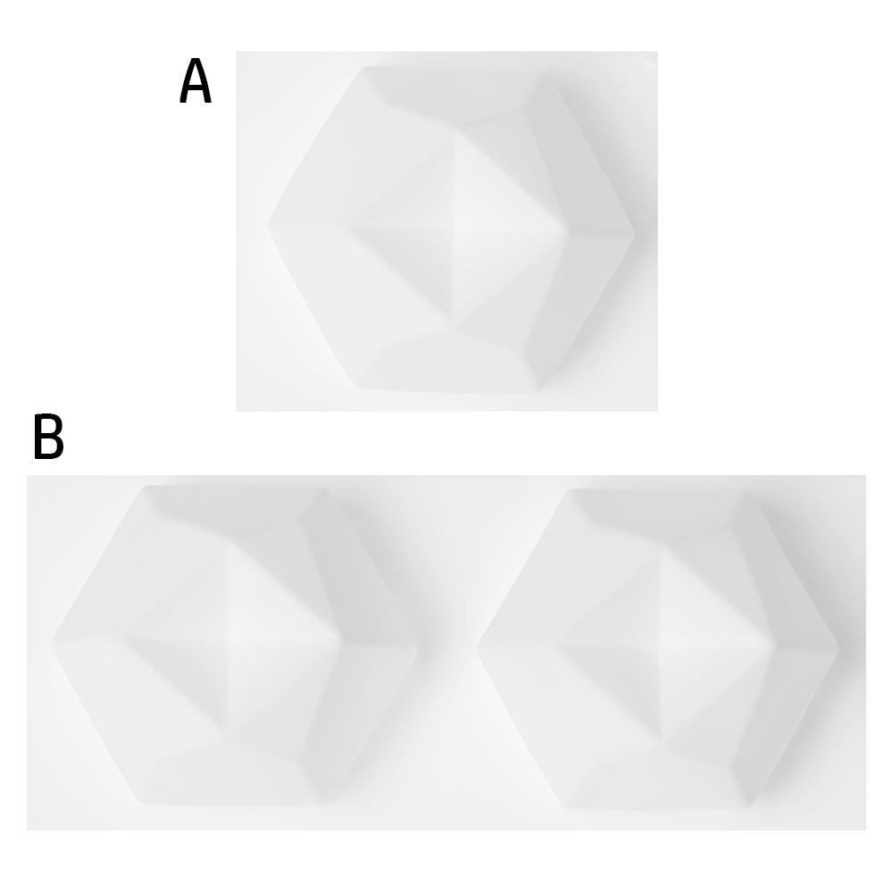 CONOPERY Khuôn Silicone Làm Nến Hình Khối Lập Phương Dùng Trang Trí Độc Đáo