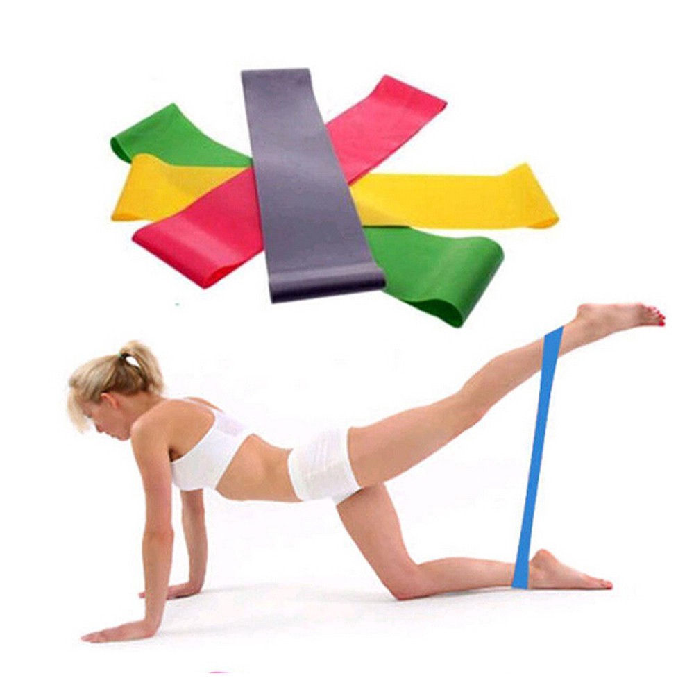 【CJY】 NEW Resistance Band Available Latex Gym Strength Training Loops Bands Fitness Equipment Multi Color Multi Size Band