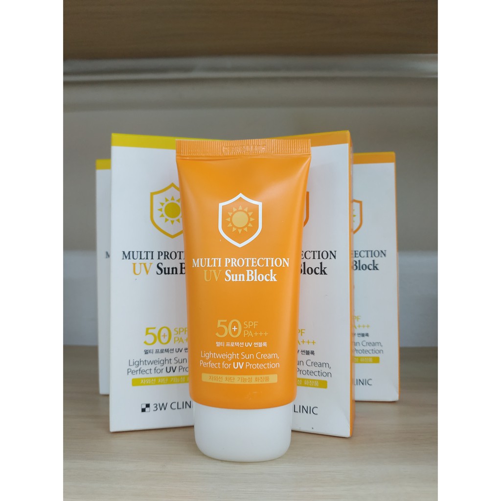 Kem chống nắng SUNBLOCK 3W CLINIC MULTI PROTECTION UV