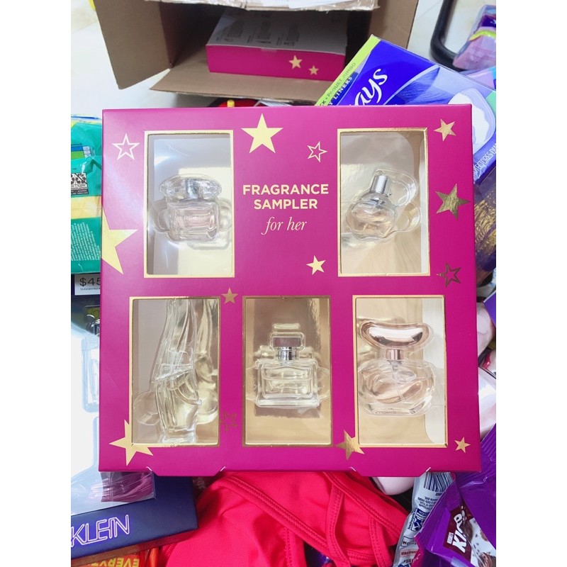 | Hình thật | Set 5 chai nước hoa mini sample nam và nữ. | Thế Giới Skin Care