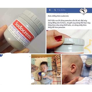 (60g) KEM BÔI HĂM CHO BÉ SUDO CREM của Anh (sudocrem)