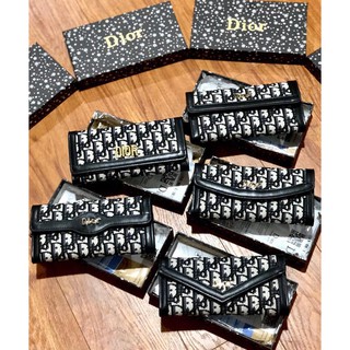 Ví dài nữ thổ cẩm Dior (XẢ KHO), Hàng full box, thẻ bill logo, bao giá toàn thị trường