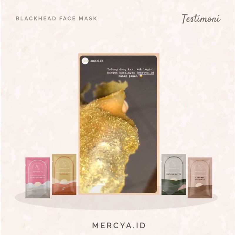 (Hàng Mới Về) Mặt Nạ Lột Mụn Đầu Đen By Mercya.Id | BigBuy360 - bigbuy360.vn