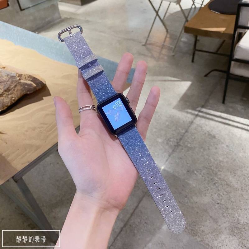 IPHONE Dây Đeo Đồng Hồ Thông Minh Apple Watch Series 6 5 3 4 2 Se Kích Thước 38mm 40mm 42mm 44mm