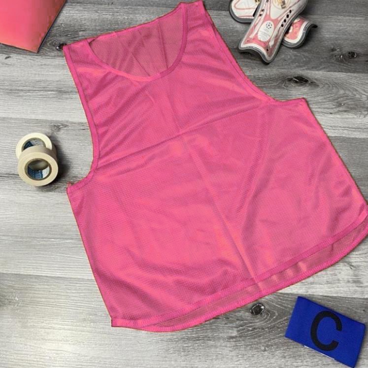 Áo bib đá bóng, tập bóng đá, training, tập huấn, chia đội,chơi team building,thể thao dạng lưới nhiều màu sắc, Free size