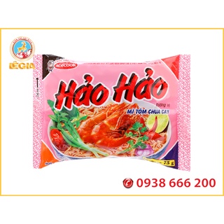 MÌ HẢO HẢO VỊ TÔM CHUA CAY (THÙNG 30 GÓI/75GR)