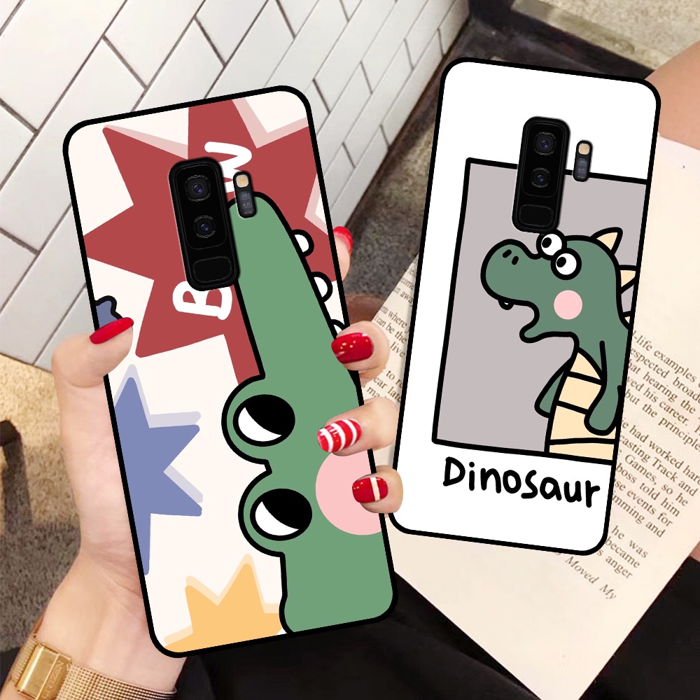 Ốp lưng Samsung S9 / S9 Plus / S9+ in hình cá mập, khủng long dễ thương, cute (T01 - T06)