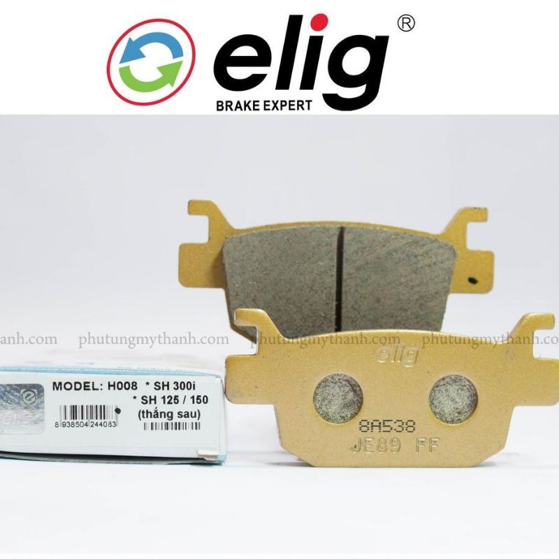 Má phanh sau ELIG SH 125, SH 150, SH 300I, ADV160 (BỐ THẮNG đĩa SAU cho xe máy Honda, dĩa cbs abs, ADV