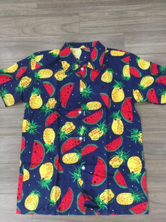 Áo sơ mi hoa quả - 124 STORE
