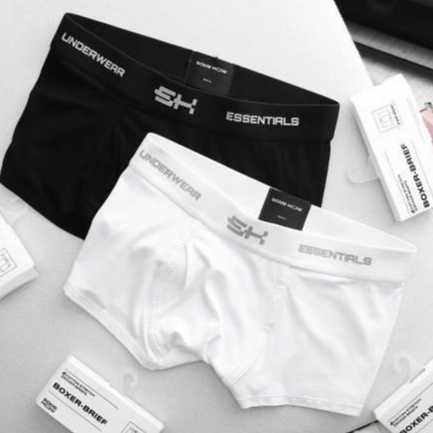 Quần lót nam boxer, quần sịp nam thun lạnh SK Essentials cực thoáng mát, co dãn, siêu thấm hút mồ hôi