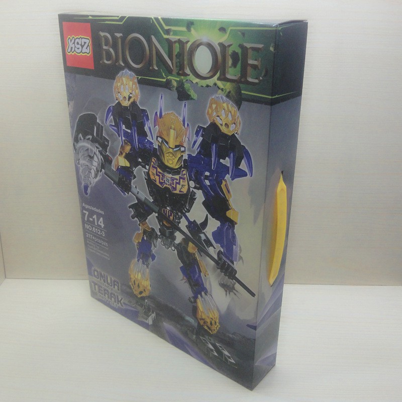 Mô hình lắp ráp Bionicle KSZ Onua and Terak Unity Set 612-3 (phiên bản kết hợp)